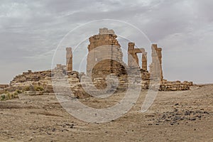 Ancient temple Soleb ruins, Sud