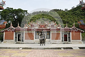 An ancient temple stand for more than hundreds years in FU JIAN YONG CHUN