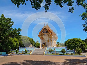 The ancient temple in Thailand.