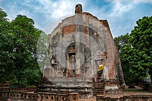 Ancient temple in Thailand(Borom Phuttharam Temple)