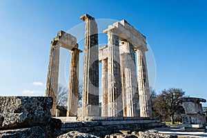 Ancient Temple of Zeus in the Nemea