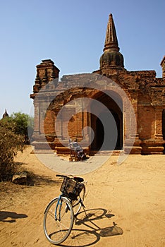 Ancient temples in Bagan, Myanmar