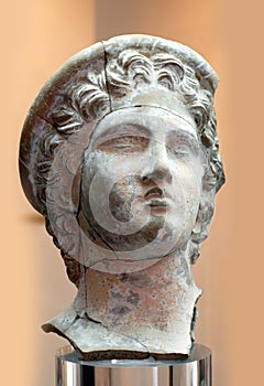 Ancient terracotta sculpture