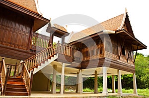 Ancient Thai home