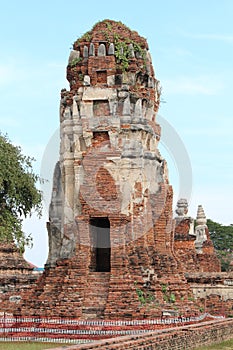 Ancient Thai Temple in Ayutthaya