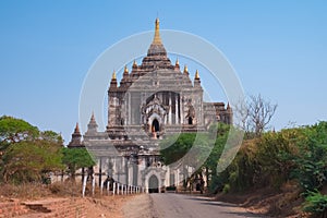 Ancient Thatbyinnyu Temple, Bagan, Myanmar