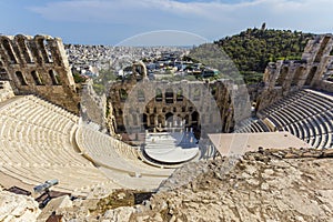 Ancient theater in Acropolis