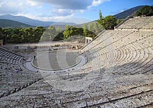 Ancient theater Epidaurus, Argolida, Greece