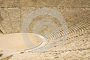 Ancient theater in Epidaurus, Greece
