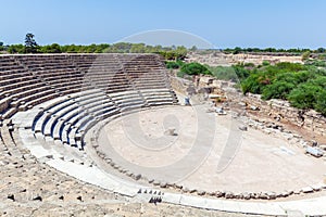 Ancient theater of Salamis near Famagusta