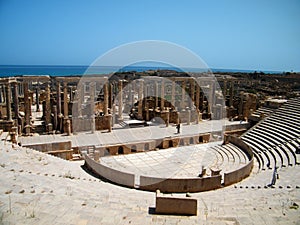 Ancient Theater,in Tripoli,Libya