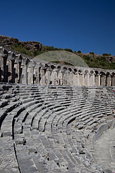 Ancient theatre of Aspendos in Turkey