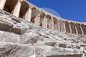 Ancient theatre of Aspendos in Turkey