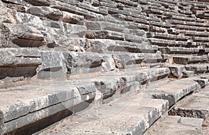 Ancient theatre of Aspendos in Turkey