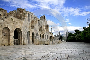 Ancient theatre Athens, Greece