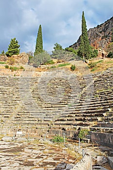 Ancient Theatre, Delphi, Greece