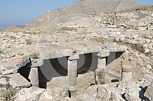 Ancient Thera. photo