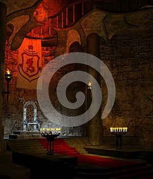 Ancient throne room 1