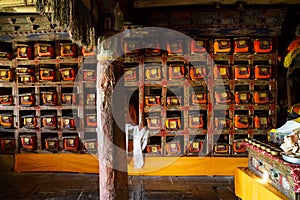 The ancient Tibetan buddhist library