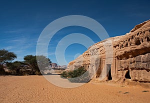 Ancient tomb in Hegra