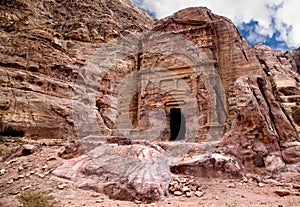 Ancient tomb in Petra