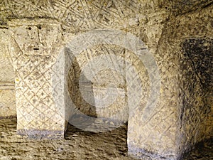 Ancient tomb in Tierradentro,Colombia, photo