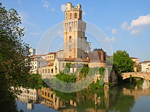 Ancient tower in Padua