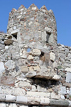 Ancient tower and wall