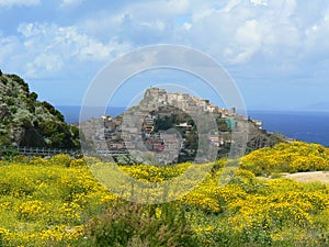 Ancient town of Castelsardo, Sardinia photo