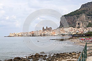 Ancient town of Cefalu, Sicily, Italy