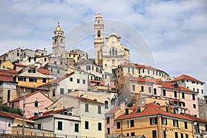Ancient town of Cervo, Italy
