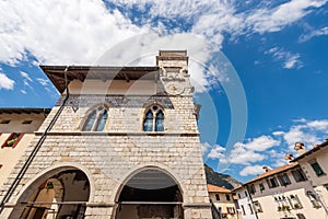 Venzone Town Hall Building - Friuli Venezia Giulia Italy