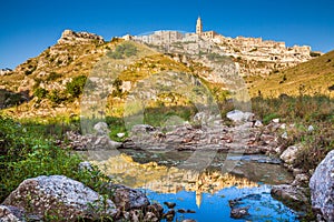 Ancient town of Matera, Basilicata, Italy