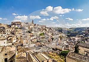 Ancient town of Matera, Basilicata, Italy