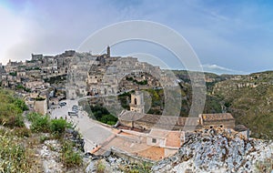 Ancient town of Matera, Basilicata, Italy