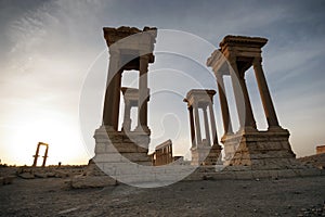 Ancient town in Palmyra