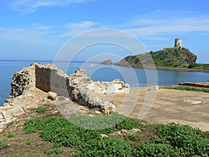 Ancient town of Pula, Sardinia