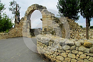 Ancient town ruins, Volubilis, Morocco