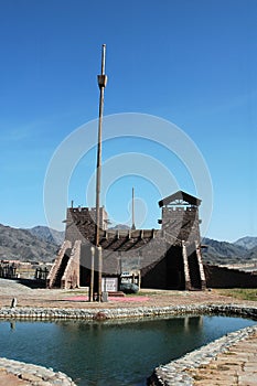 Ancient town in sinkiang