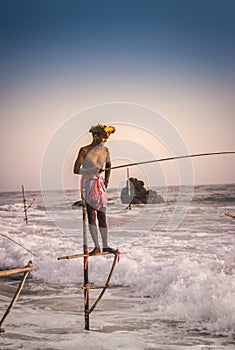 The Ancient Tradition Of Stilt FishinG In Galle, Sri Lanka