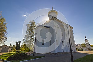 Ancient Transfiguration church. Polotsk, Belarus