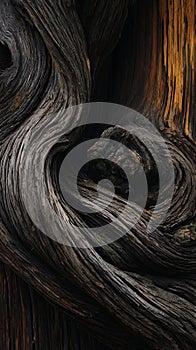 Ancient Tree Bark Texture Close Up Detailed Organic Patterns