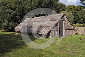 Ancient tribal dwelling photo