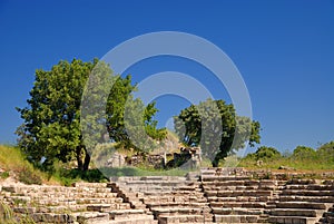 Ancient troy ruins