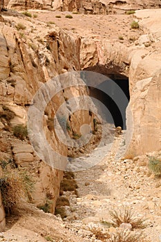Ancient Tunnel for Rain Water Diversion photo