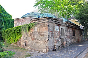 Ancient Turkish Bath of Kirai in Budapest, Hungary