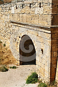Ancient turkish fortress.