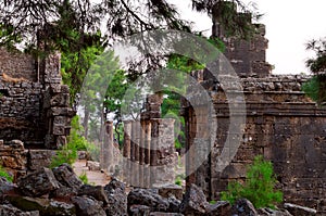 Ancient Turkish ruins