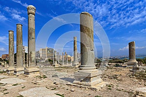 Ancient Tyre, Al Mina Archeological Site, Lebanon photo