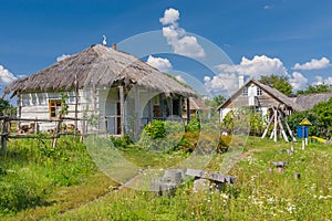 An ancient Ukrainian farm-stead photo